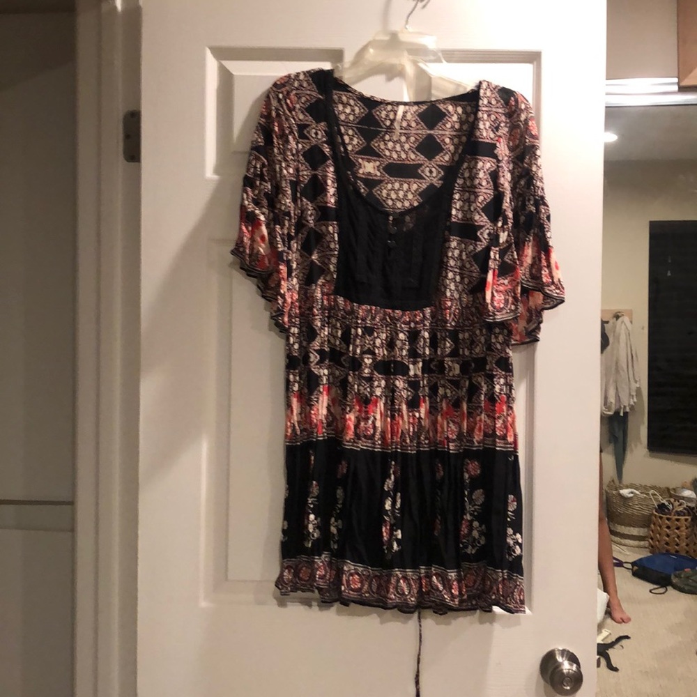 Free people button dress